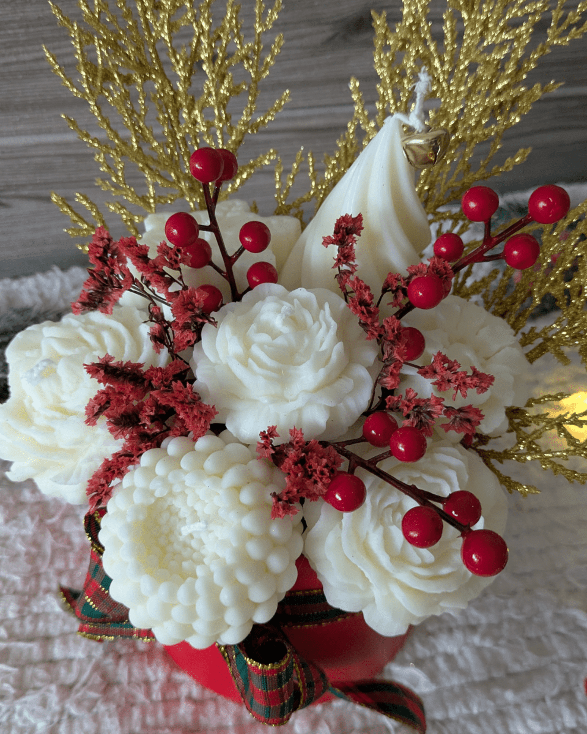 Bouquet Navideño Rojo - 2