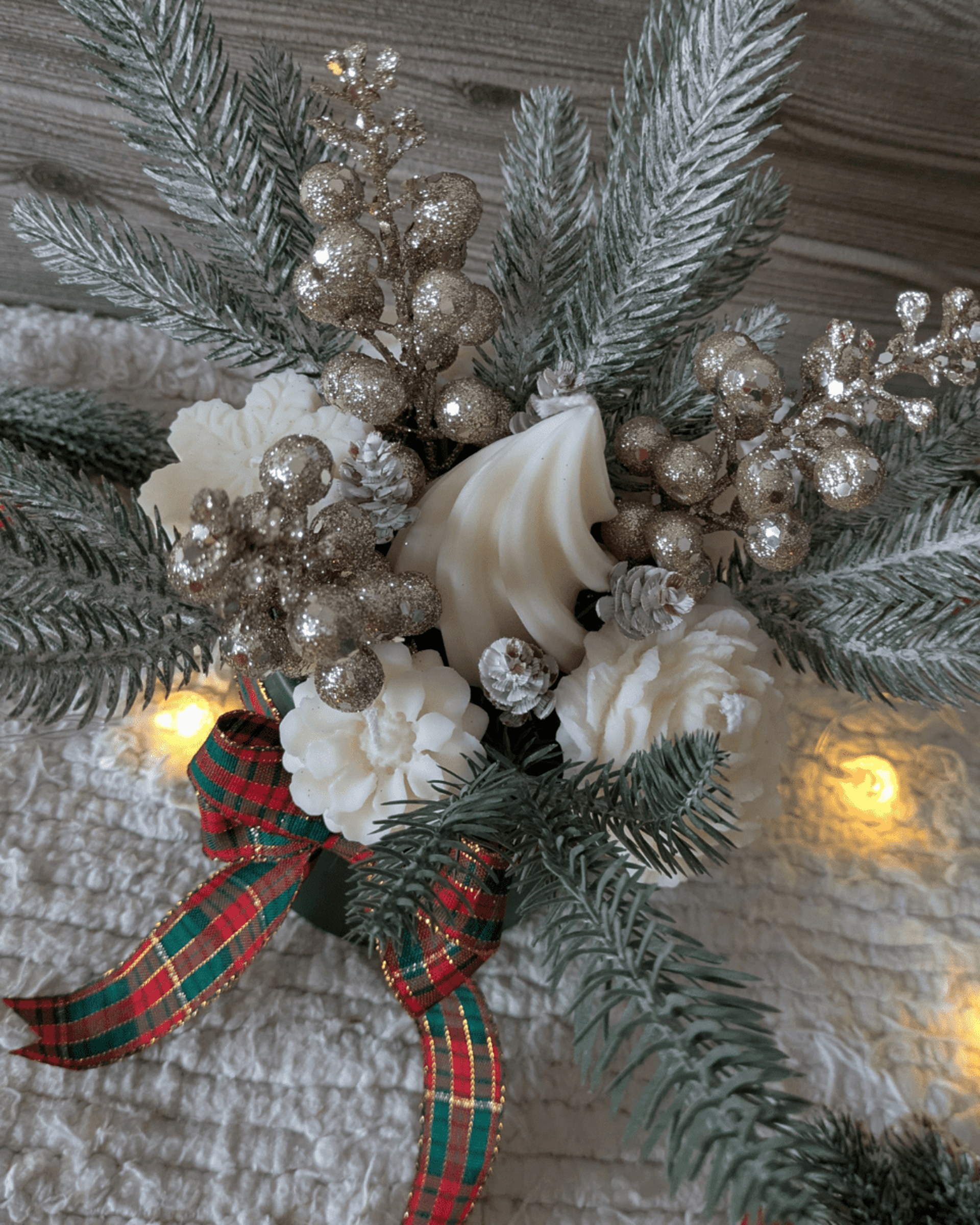 Bouquet Navideño Verde - 2