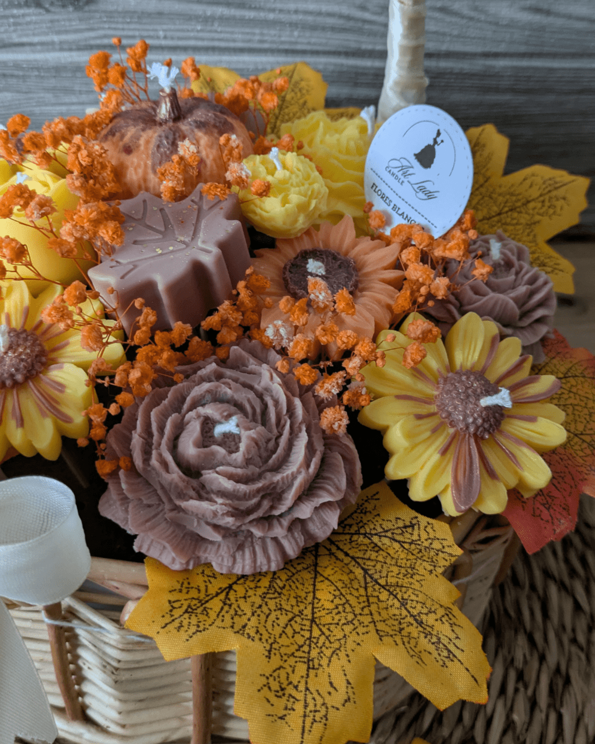 Centro de flores Otoñal - 4