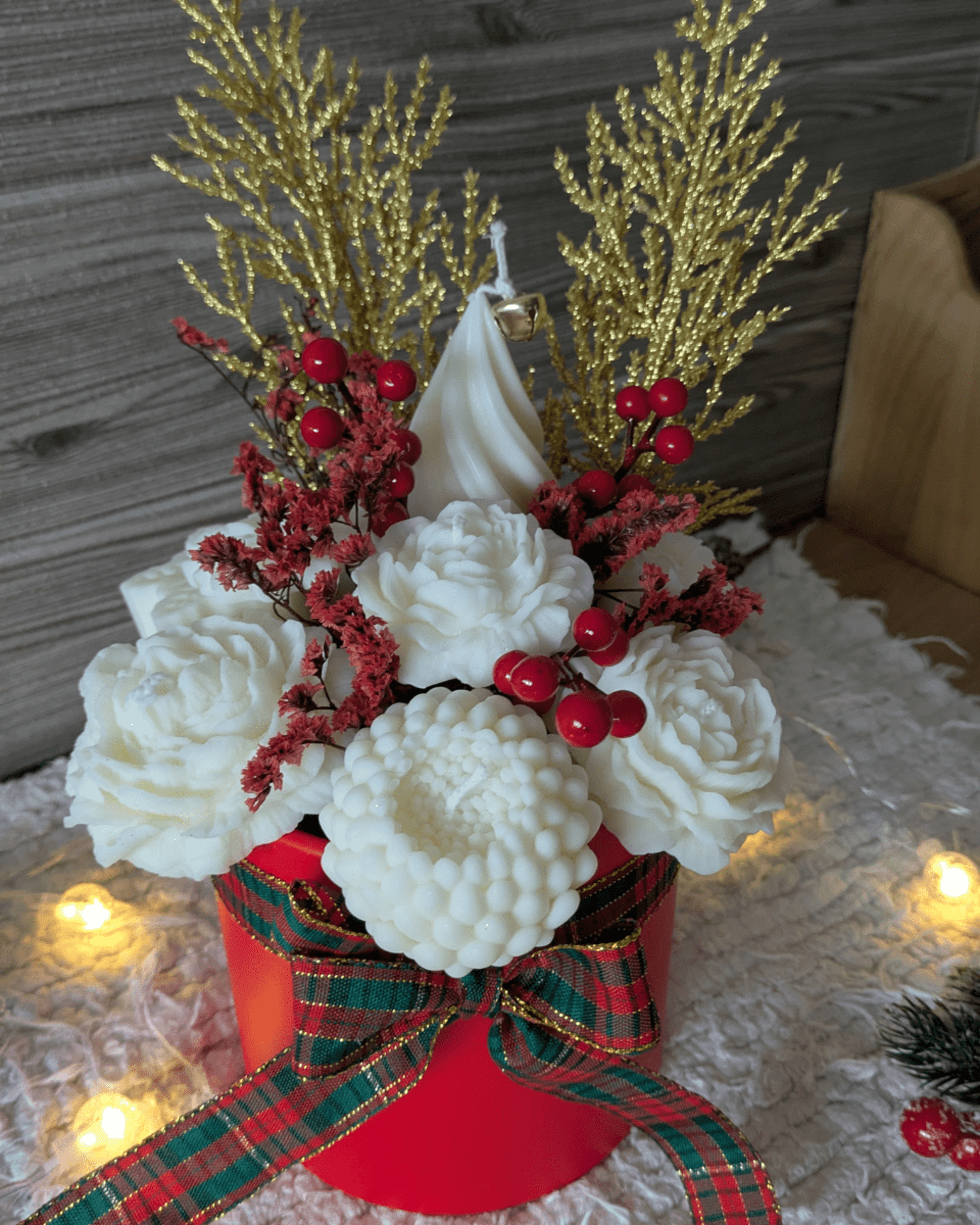 Bouquet Navideño Rojo - 1